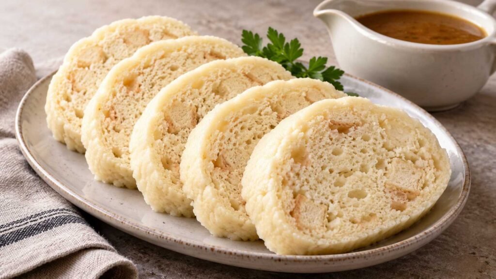 Knedliky Recipe for Czech Bread Dumplings