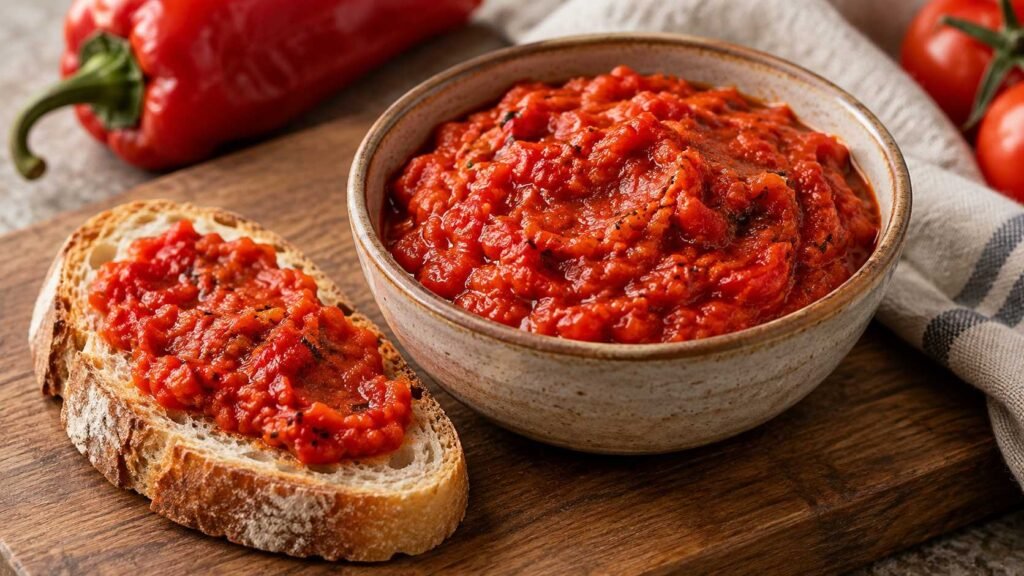 Lyutenitsa Recipe with Roasted Peppers and Tomatoes 6 Lyutenitsa Recipe with Roasted Peppers and Tomatoes