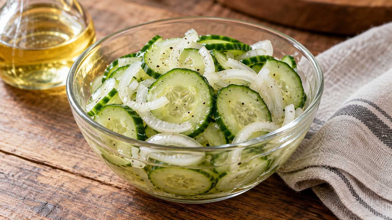 Refrigerator Nizhyn-Style Cucumber and Onion Salad
