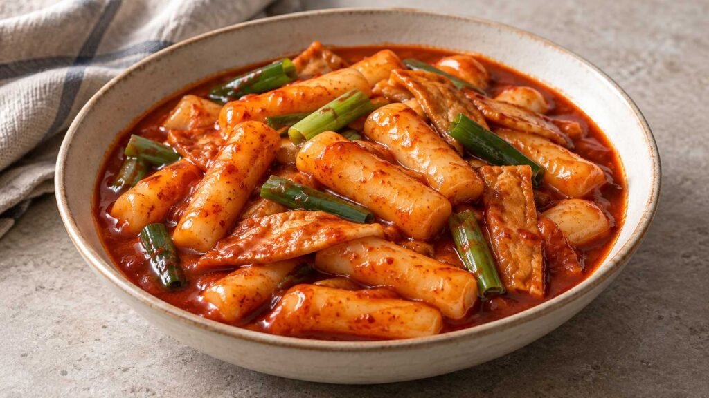 Tteokbokki Recipe with Spicy Rice Cakes