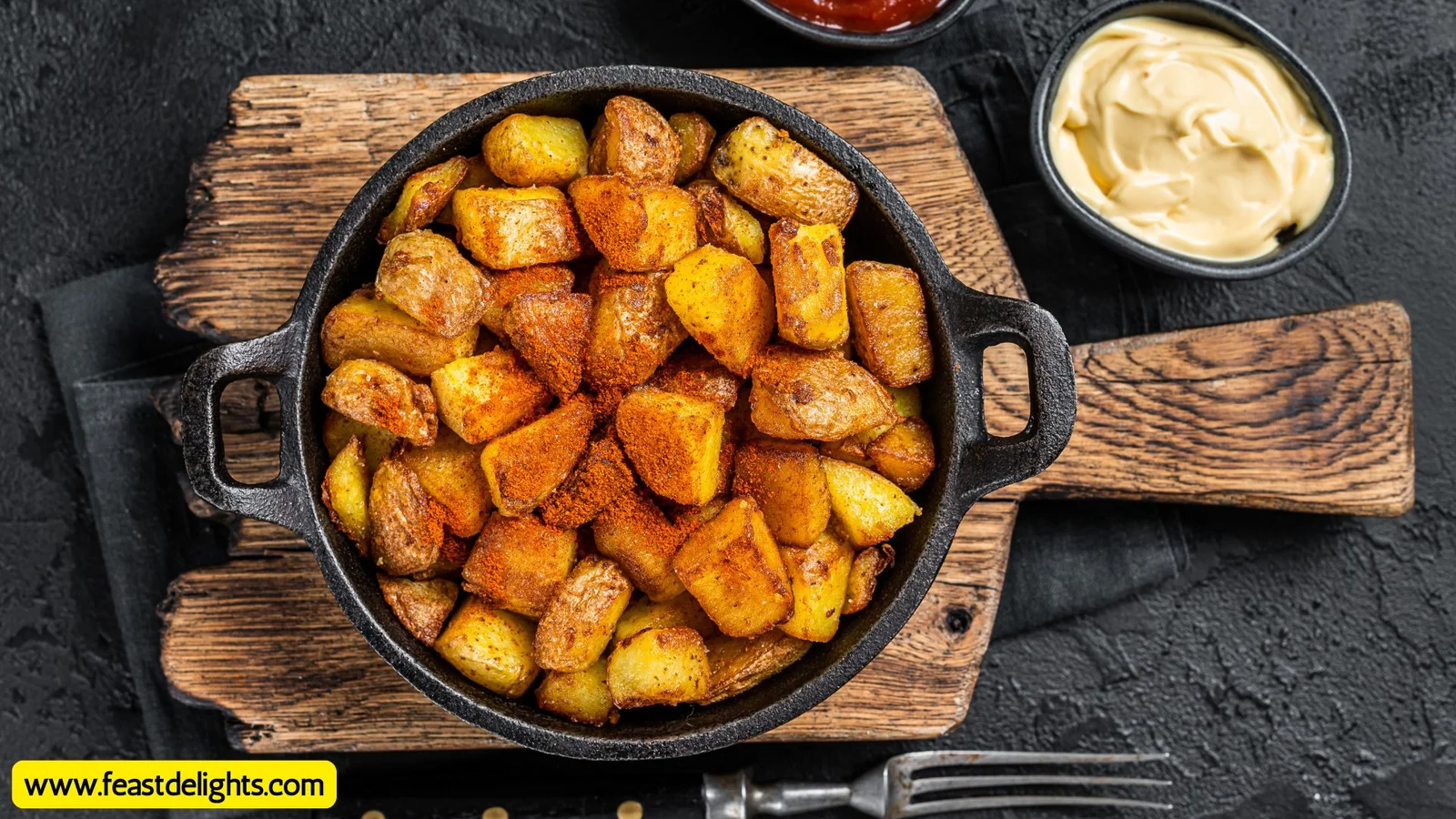 Roasted Potatoes with Garlic, Rosemary and Paprika