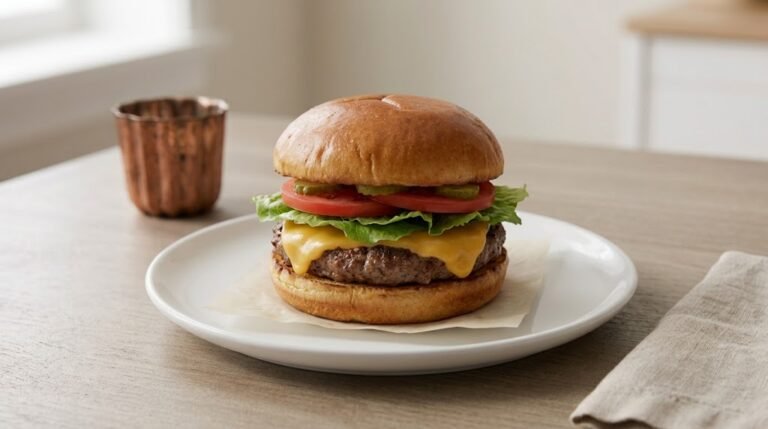 image of cheeseburger