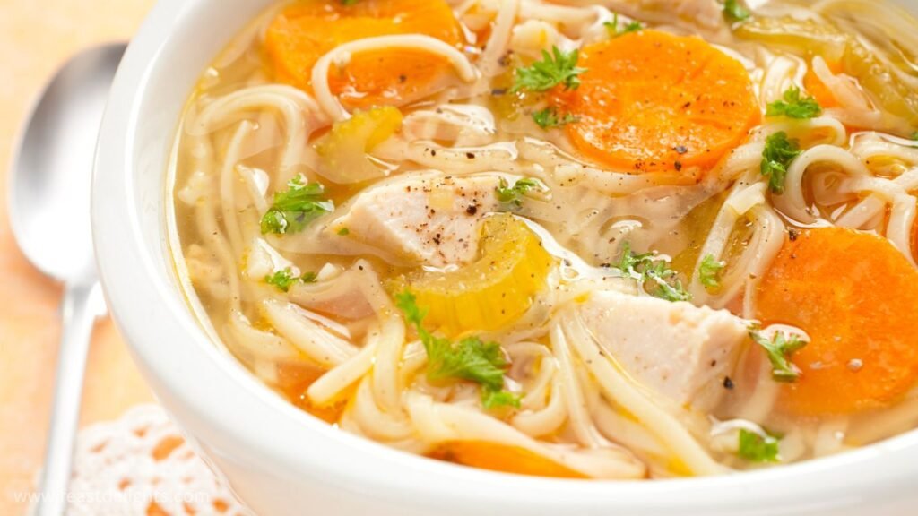 Chicken and Barley Soup with Vegetables