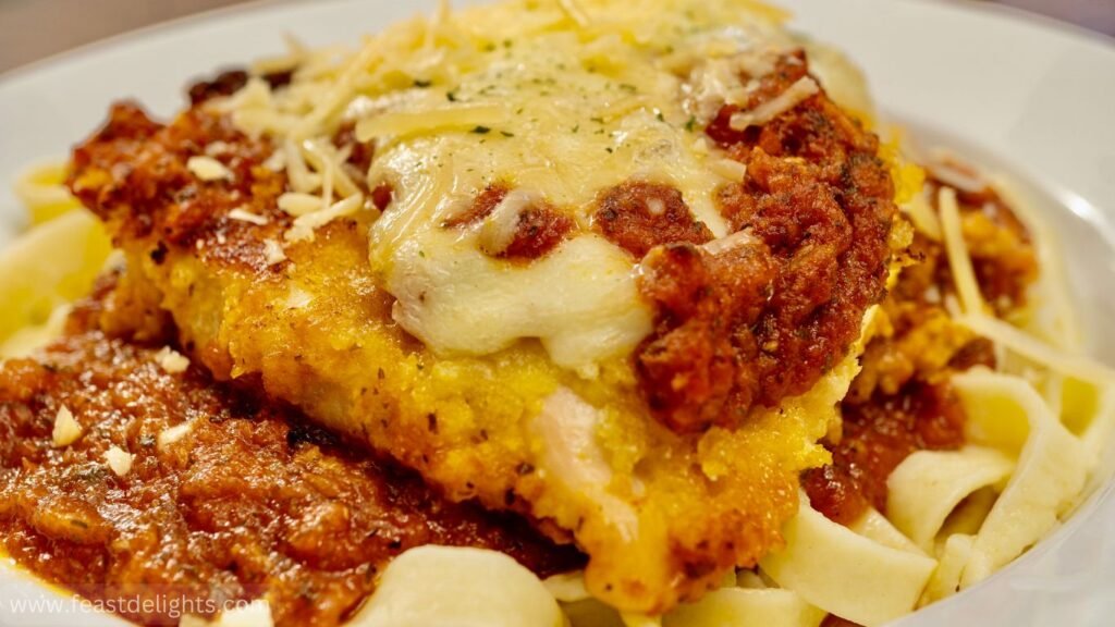 Chicken Parmesan with Tomato Sauce