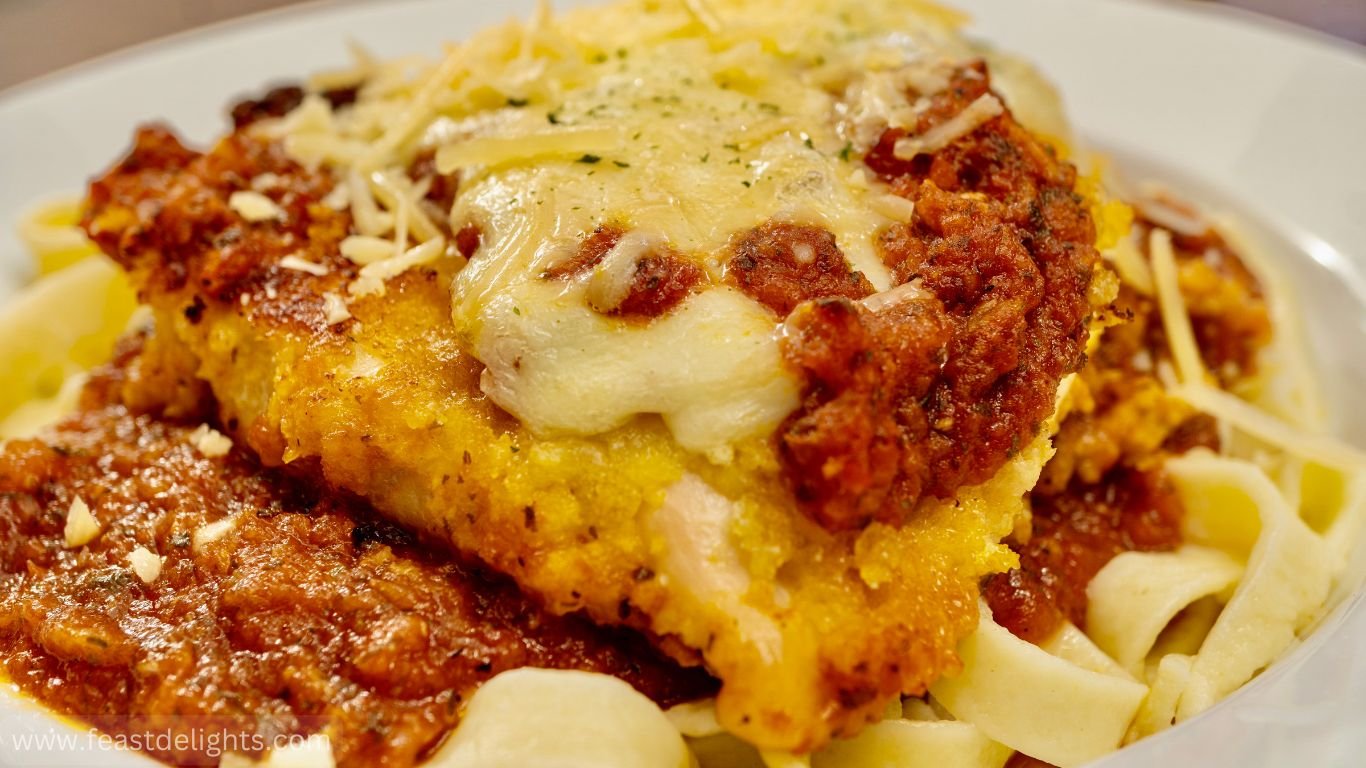 Chicken Parmesan with Tomato Sauce