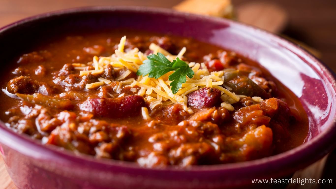 Fresh Tomato and Red Bean Chili