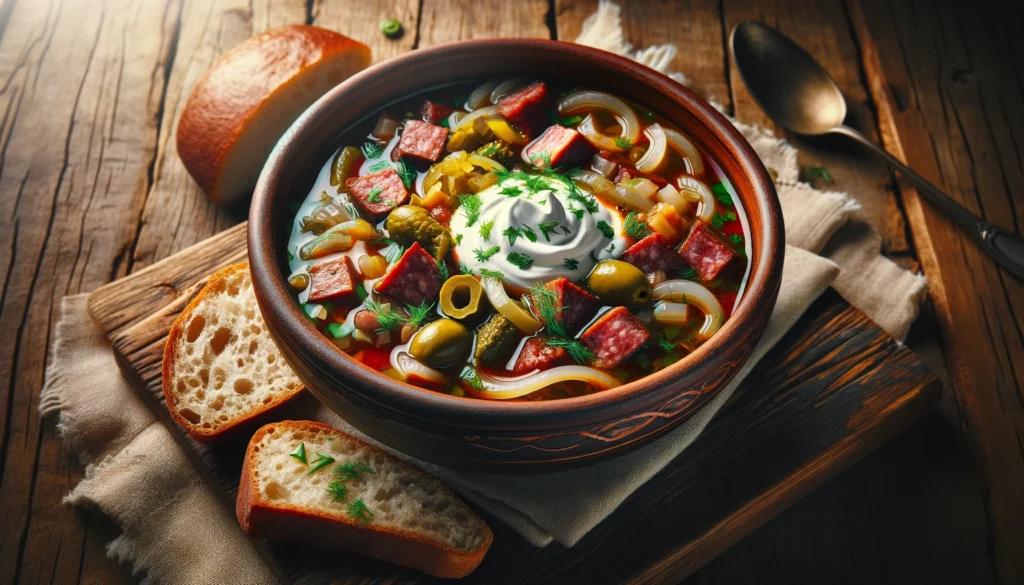 Hearty Meat Solyanka