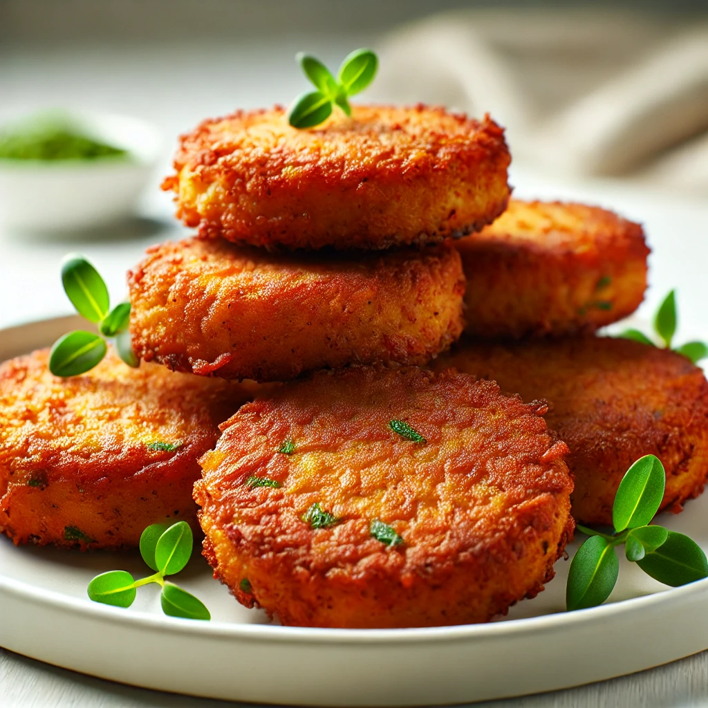 Oven-Baked Meat Cutlets