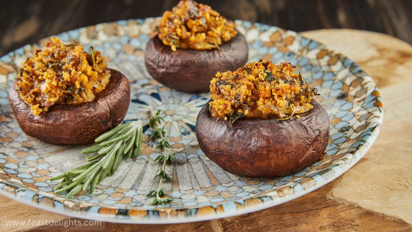 Pan-Seared Portobello Mushrooms