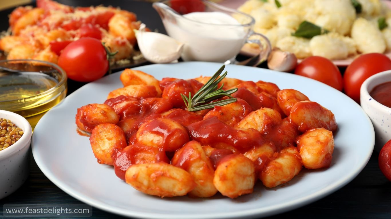 Potato Gnocchi in Tomato Basil Sauce