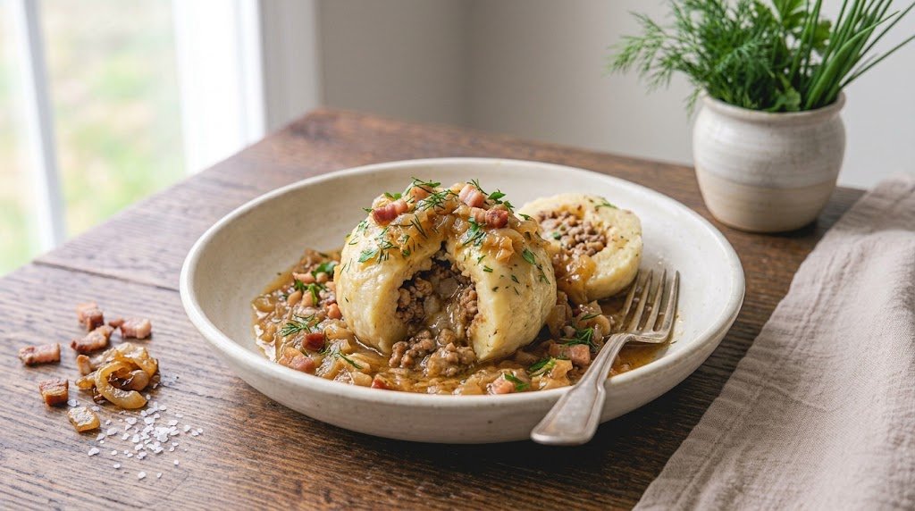 Finished Transcarpathian Dumplings, presented as the featured image for the recipe.