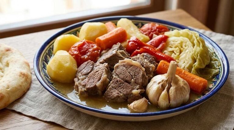 uzbek lamb basma vegetables