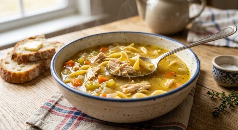 classic chicken noodle soup