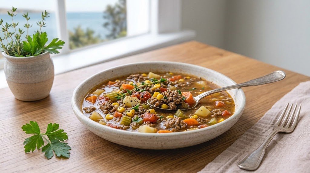 Hamburger Vegetable Soup
