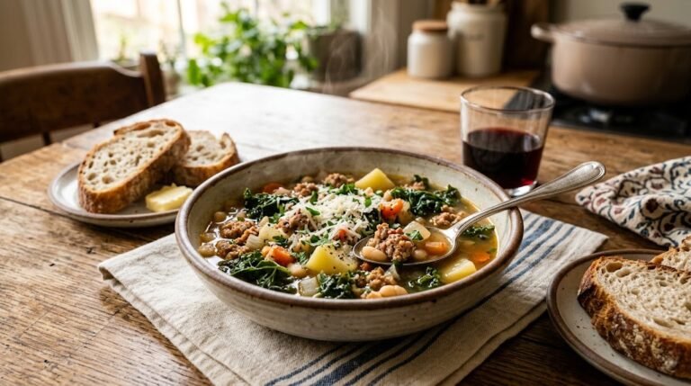 italian sausage kale soup recipe