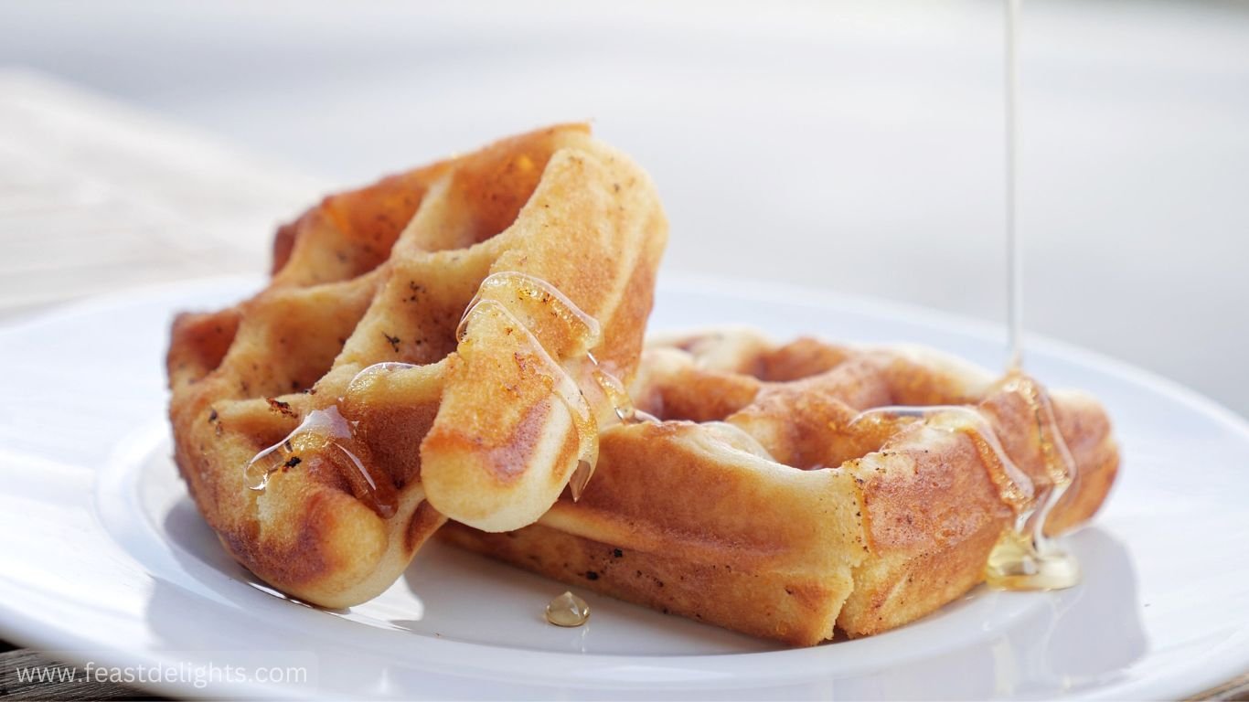 Belgian Waffles with Milk and Kefir