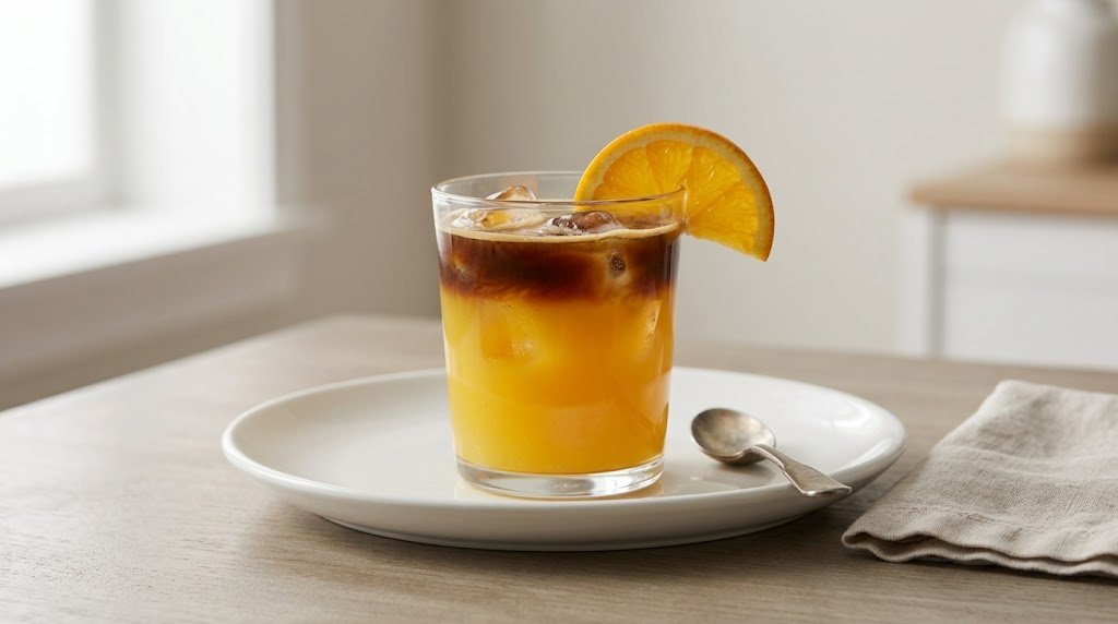 Bumble Coffee Recipe with Orange Juice and Caramel