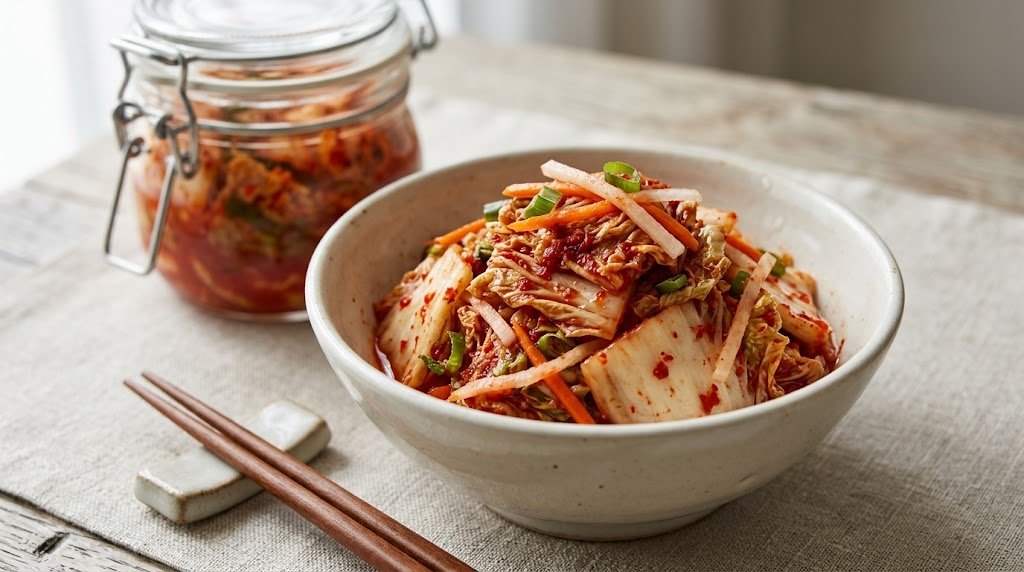 Easy Napa Cabbage Kimchi Recipe for the Refrigerator