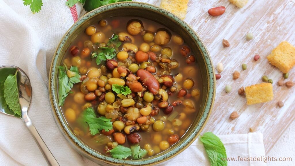 Red Lentil Soup with Potatoes and Celery
