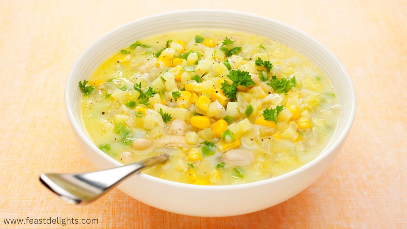 Vegan Corn Chowder with Coconut Milk