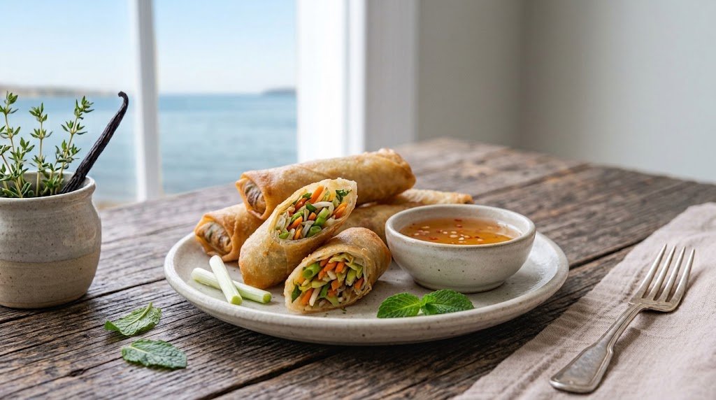 Vegetarian Fresh Spring Rolls
